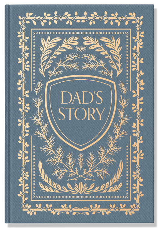 Dad's Story Journal (Linen Hardcover): A Memory and Keepsake Journal for My Family (Heirloom Story Books and Guided Journals)