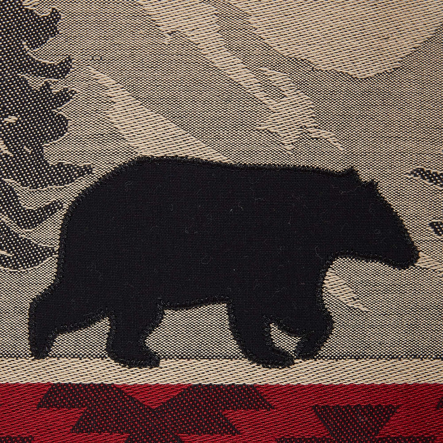 DII Woodlands Collection Dishtowel Set, 18x28, in The Woods, 3 Piece