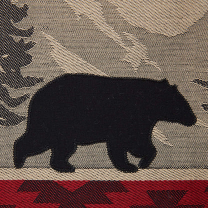 DII Woodlands Collection Dishtowel Set, 18x28, in The Woods, 3 Piece