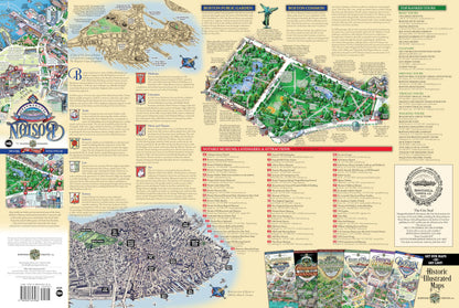 Boston Historic Illustrated Map