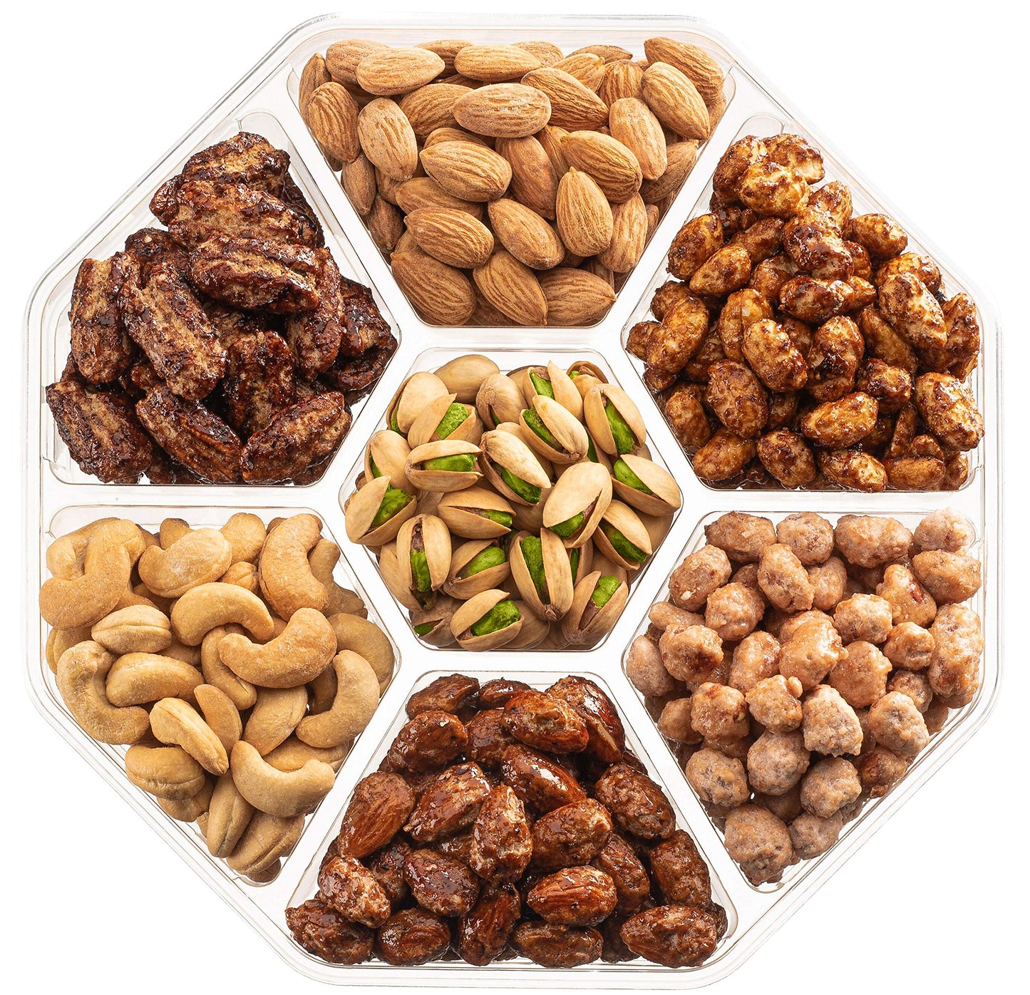 Fathers Day Nuts Gift Basket - Extra Large Assortment of Sweet & Roasted Salted Gourmet Nuts - Food Gift Box for Dad, Him, Husband, Christmas, Father's Day, Mother's Day, Family, Men & Women