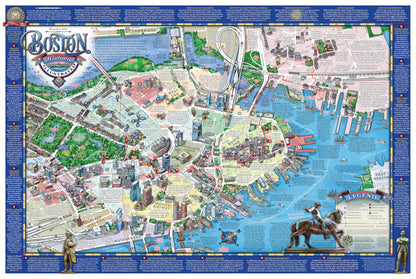 Boston Historic Illustrated Map