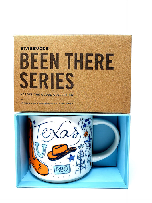 Starbucks Texas Coffee Mug, Been There Series Across The Globe Collection