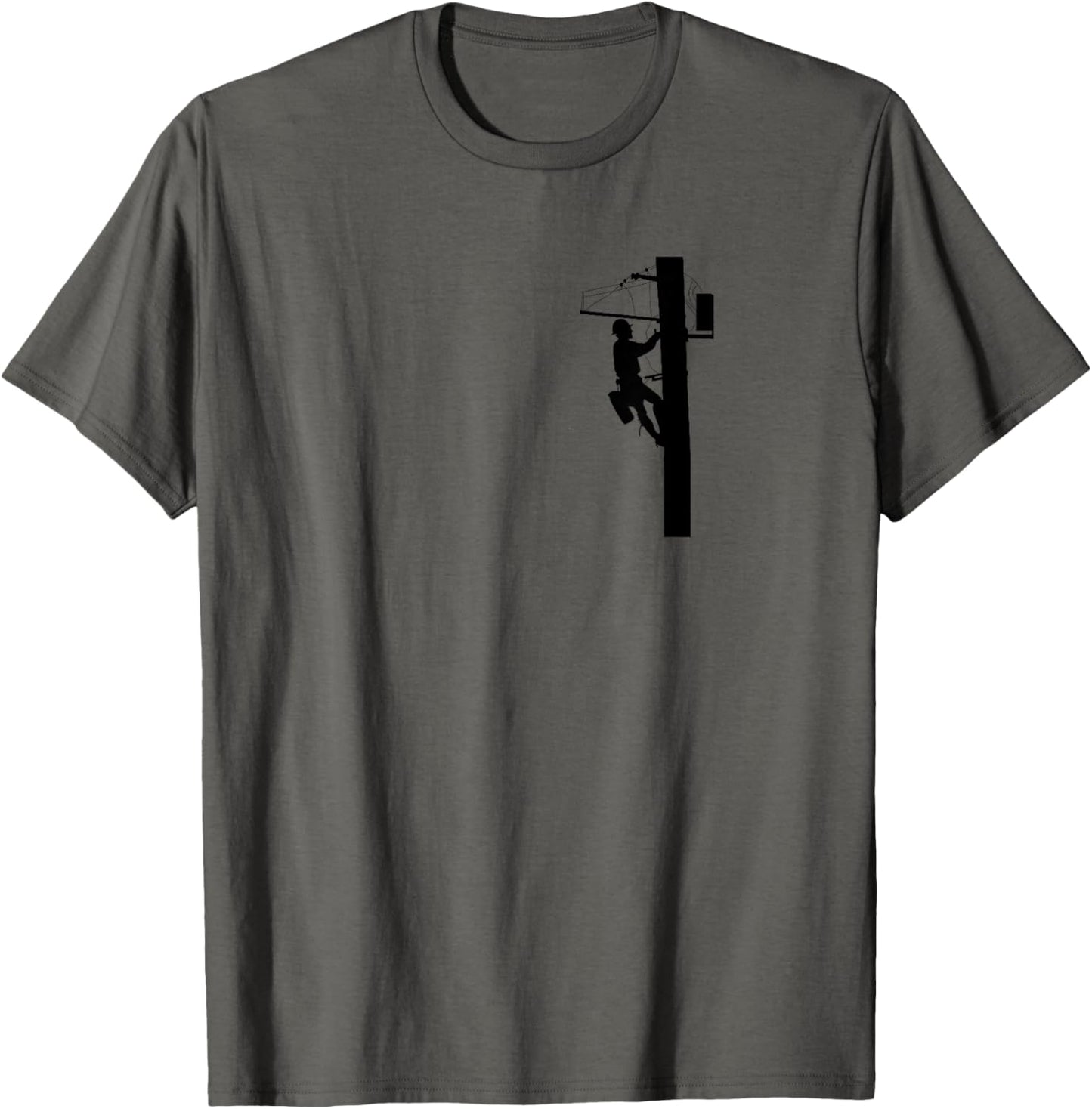 Lineman | Electric Cable Lineman Gift T-Shirt Small