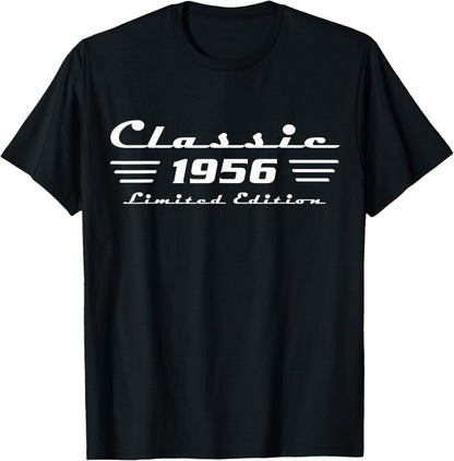 Classic 70 Birthday Decorations Men 70yr 1956 70th Birthday T-Shirt