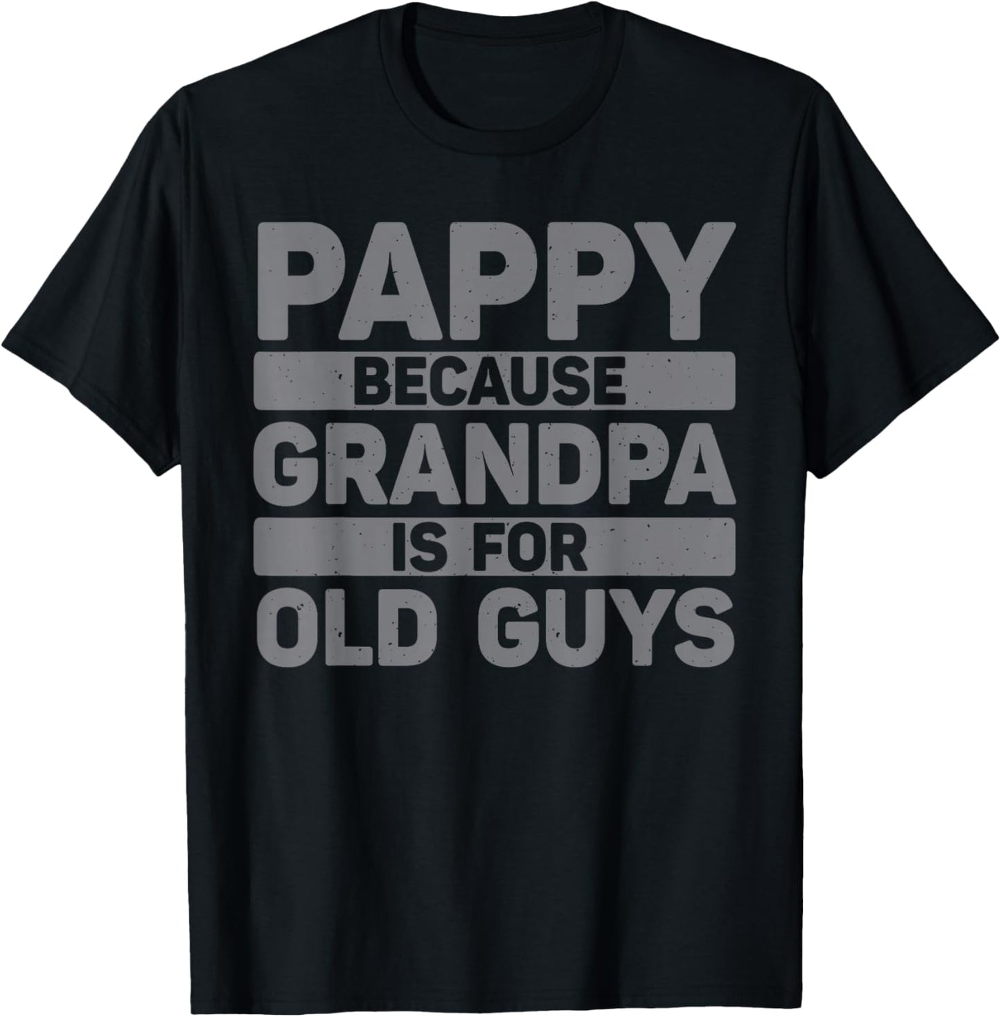 Pappy Design For Grandpa From Grandkids Father's Day Pappy T-Shirt