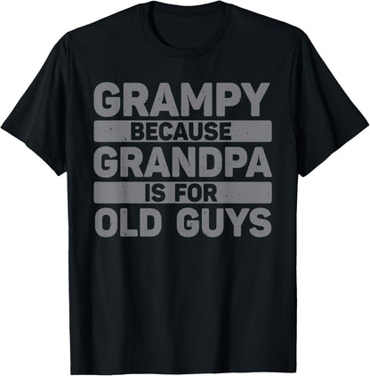 Grampy Design for Grandpa from Grandkids Father's Day Grampy T-Shirt