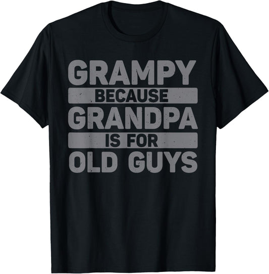 Grampy Design for Grandpa from Grandkids Father's Day Grampy T-Shirt