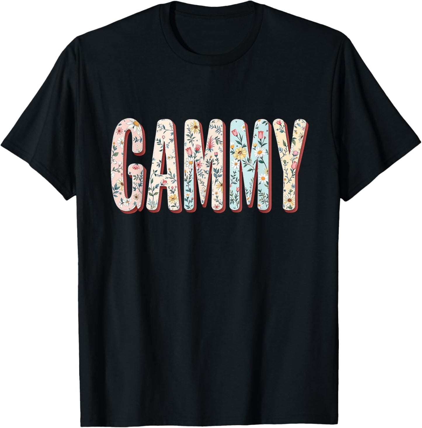 Wildflowers Gammy Floral Mother's Day Gammy T-Shirt