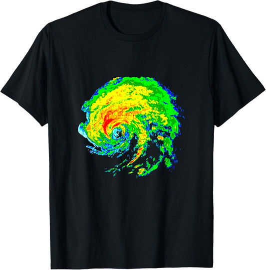 Meteorologist Storm Chasing Weather Radar Image T-Shirt