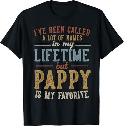 Pappy is My Favorite Name - Father's Day Pappy T-Shirt